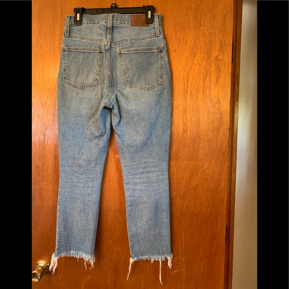 Madewell The Petite Perfect Vintage Jean in Ainsworth Wash Sz 26P AF715 - Picture 4 of 9